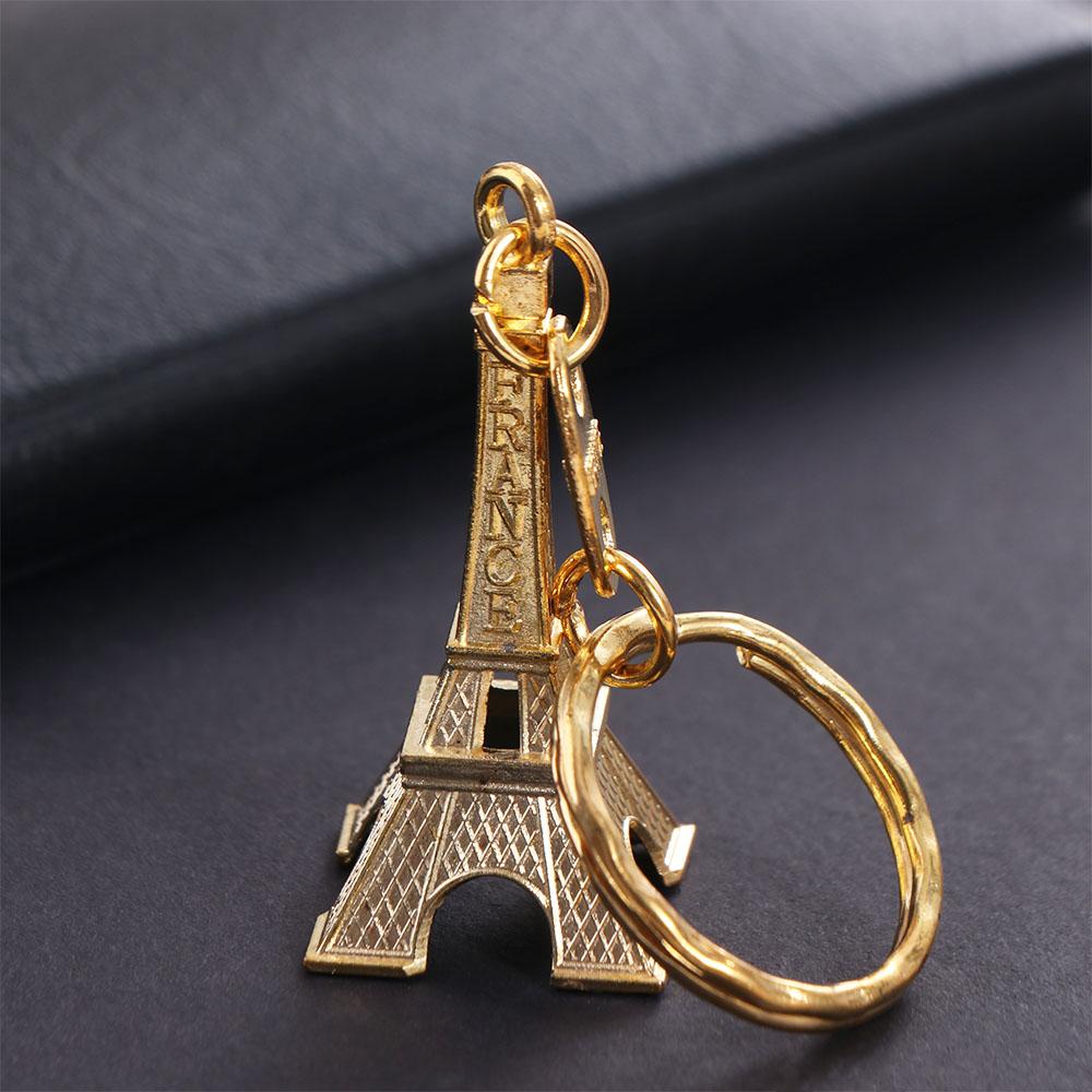 Vintage Fashion In Paris - シンプルでヴィンテージ感のあるフランスのエッフェル塔のキーチェーン。合金製で、ファッション性があり、バッグのペンダントや装飾として、またパリをテーマにしたキーリングやバックパックの装飾としても人気です。