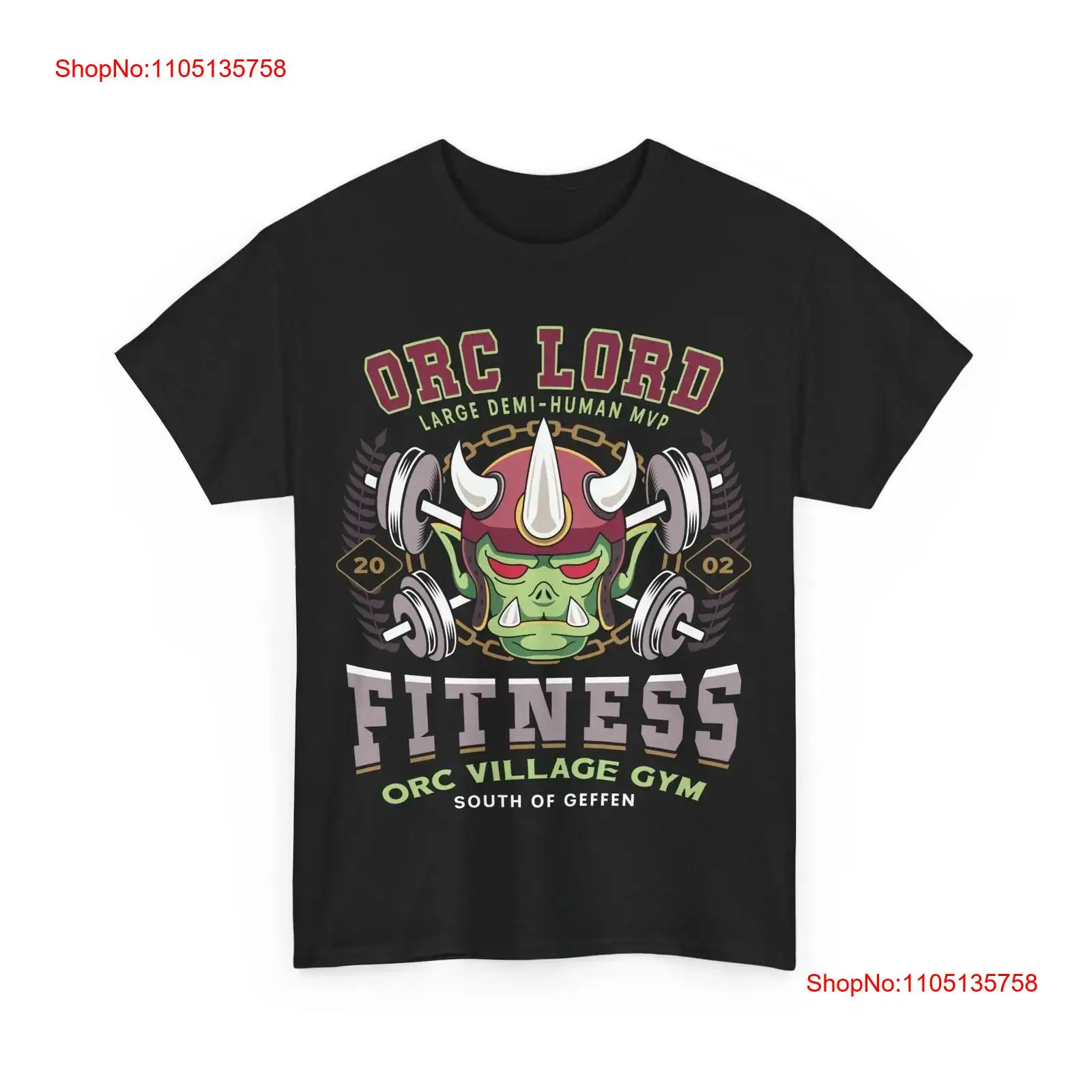 Vintage Fashion Video - Geffen Orc Village フィットネス T シャツ