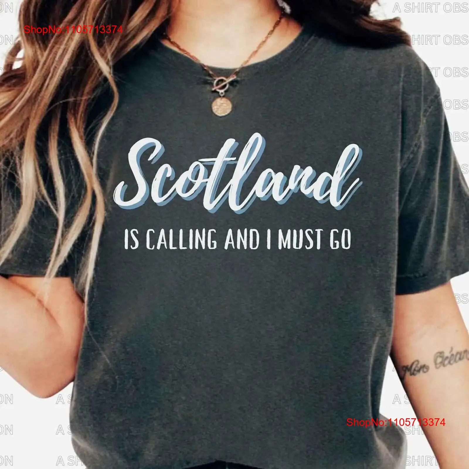 Vintage Fashion Edinburgh - スコットランド T シャツ ゲーリック エディンバラ スコットランド