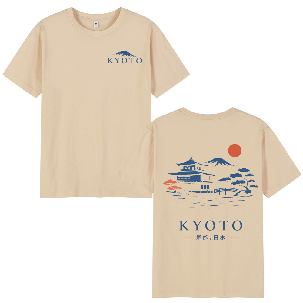 Vintage Fashion Kyoto - 京都日本スタイル Tシャツメンズレディース服ファッションヴィンテージ半袖 Tシャツ綿カジュアル Tシャツ原宿ストリートウェア
