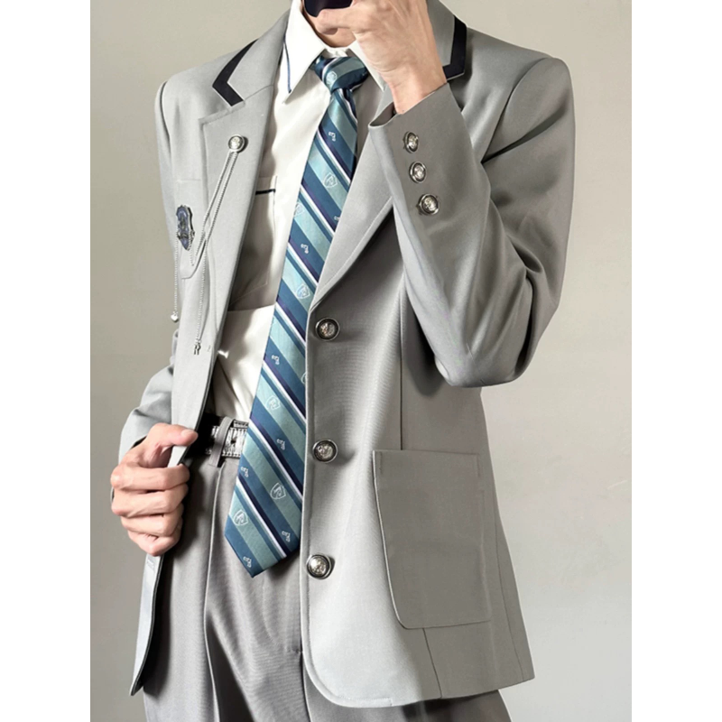 日本の学校スタイル DK 制服セット - 刺繍入りクレスト  - Vintage Fashion Instagram のレビューと価格