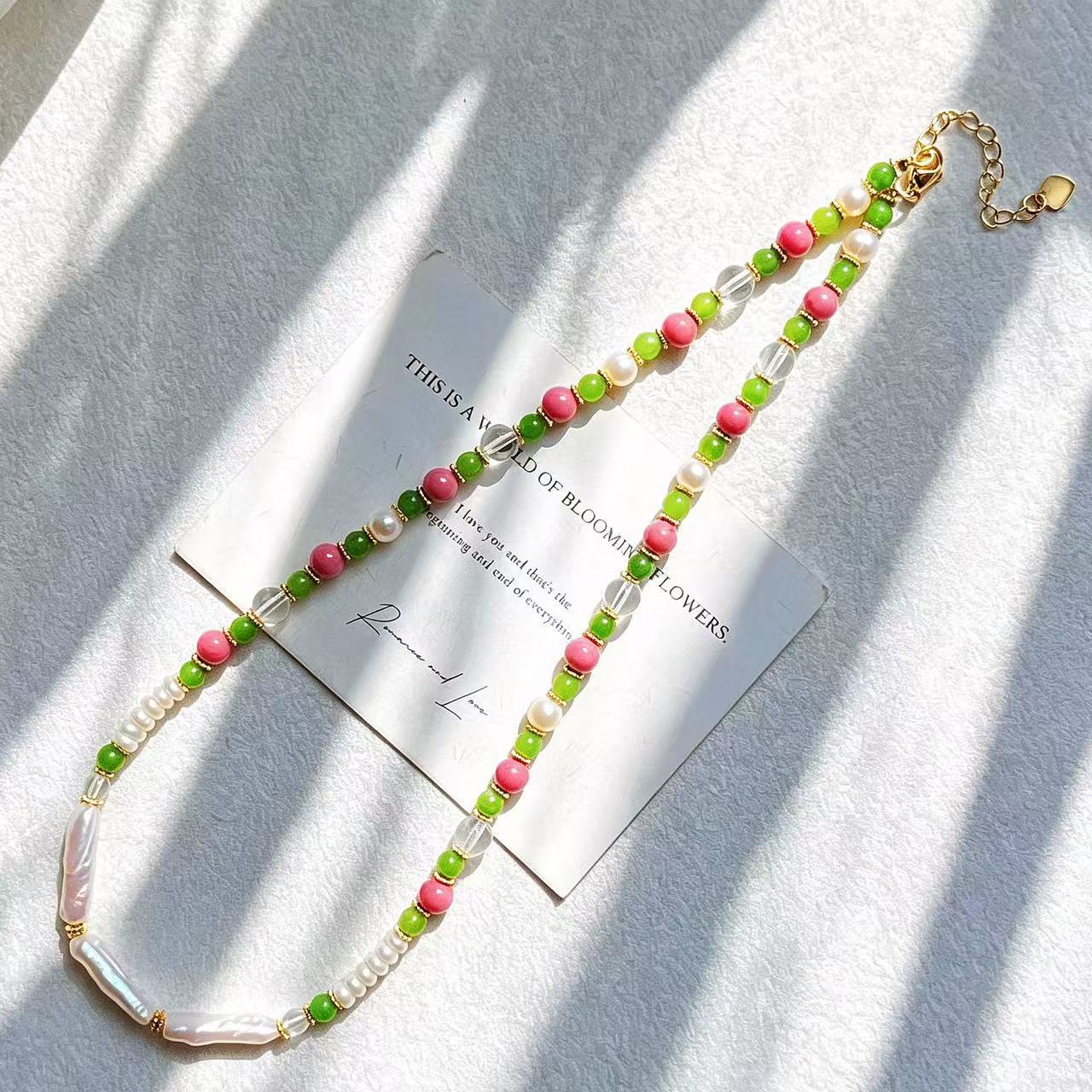 ヴィンテージ風、インスタグラムで人気、バロックパール、赤木目 - Vintage Fashion Instagram のレビューと価格