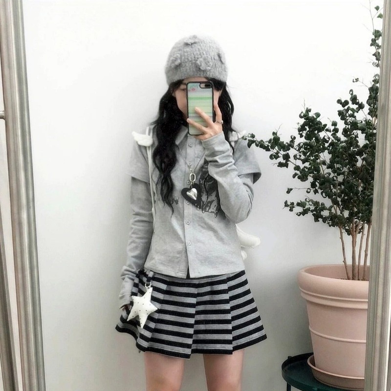 Kimotimo Y2k ヴィンテージ ラビットプリント 長 - Vintage Fashion T Shirts のレビューと価格