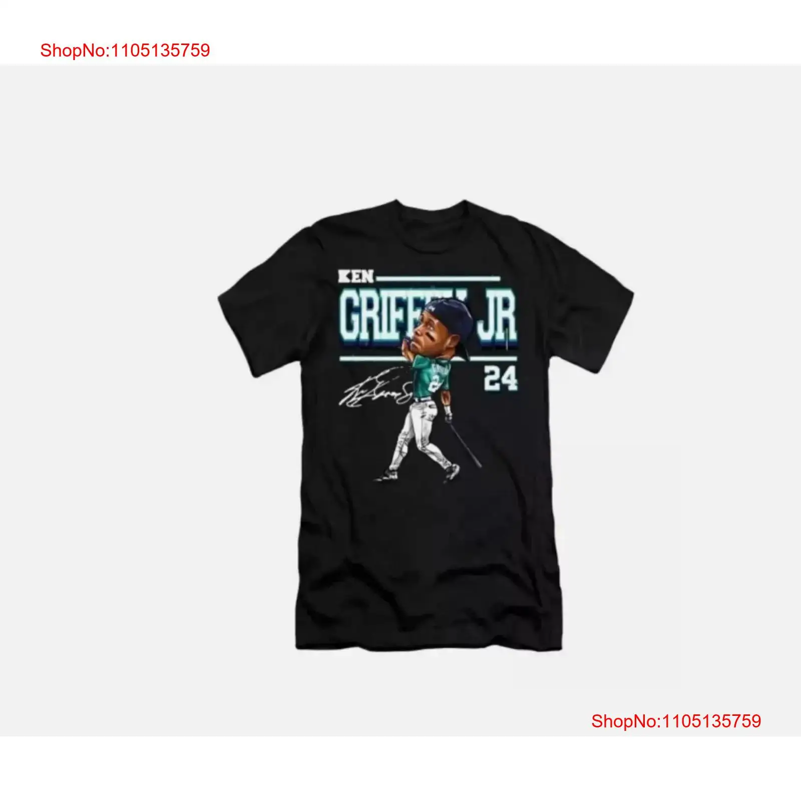 ケン・グリフィー Jr シグネチャー コットン S 5XL  - Vintage Ken Fashion のレビューと価格