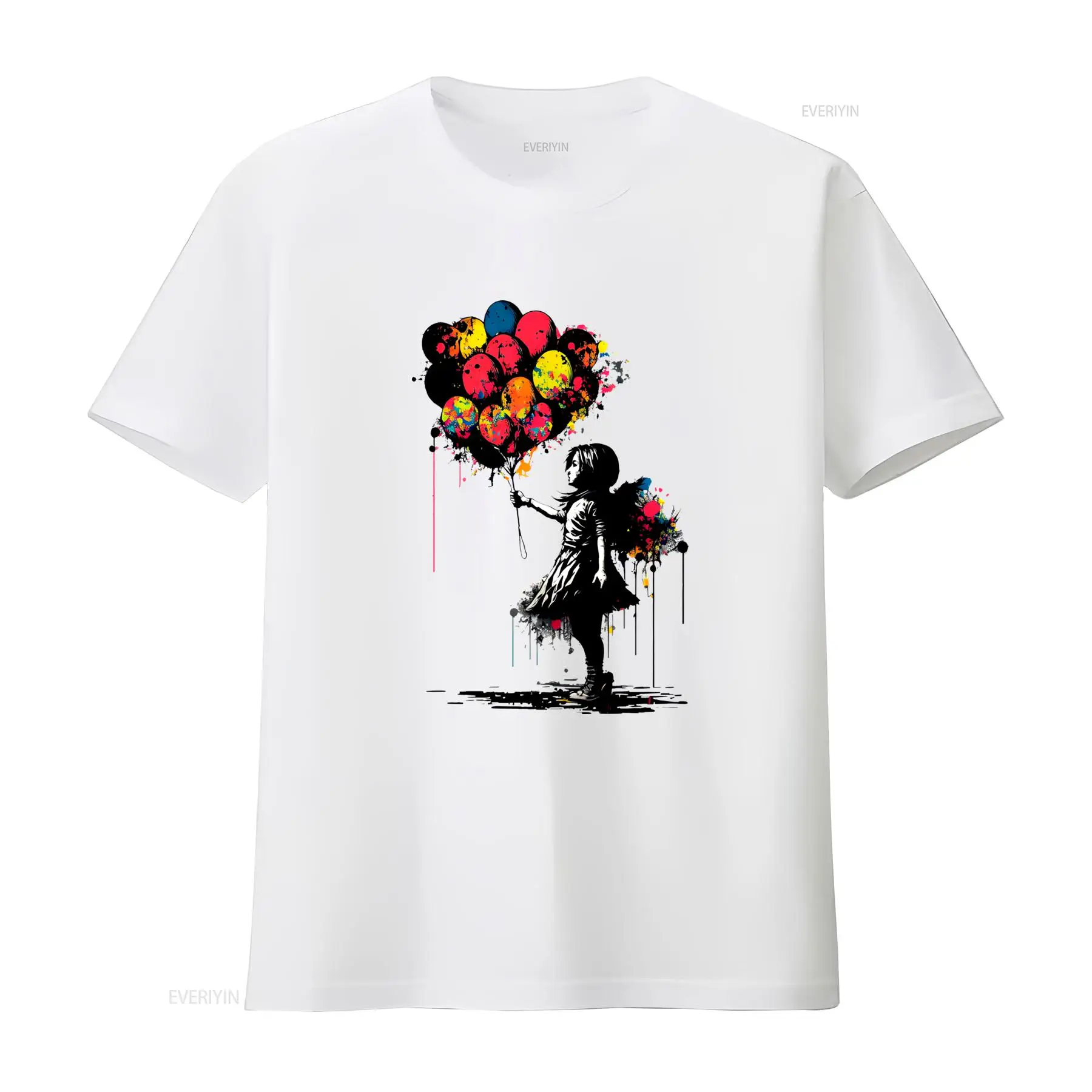 バンクシー ピース Tシャツ バルーンガール アートプリント - Vintage Fashion Jersey のレビューと価格