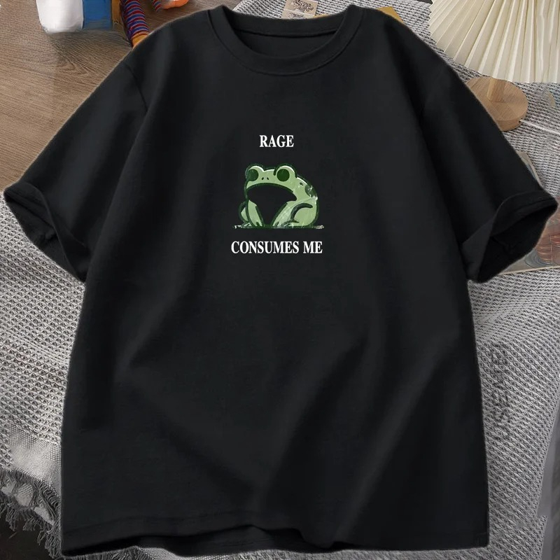 怒りが私を焼き尽くす カエル ヴィンテージ Tシャツ メンズ - Vintage Fashion T Shirts のレビューと価格
