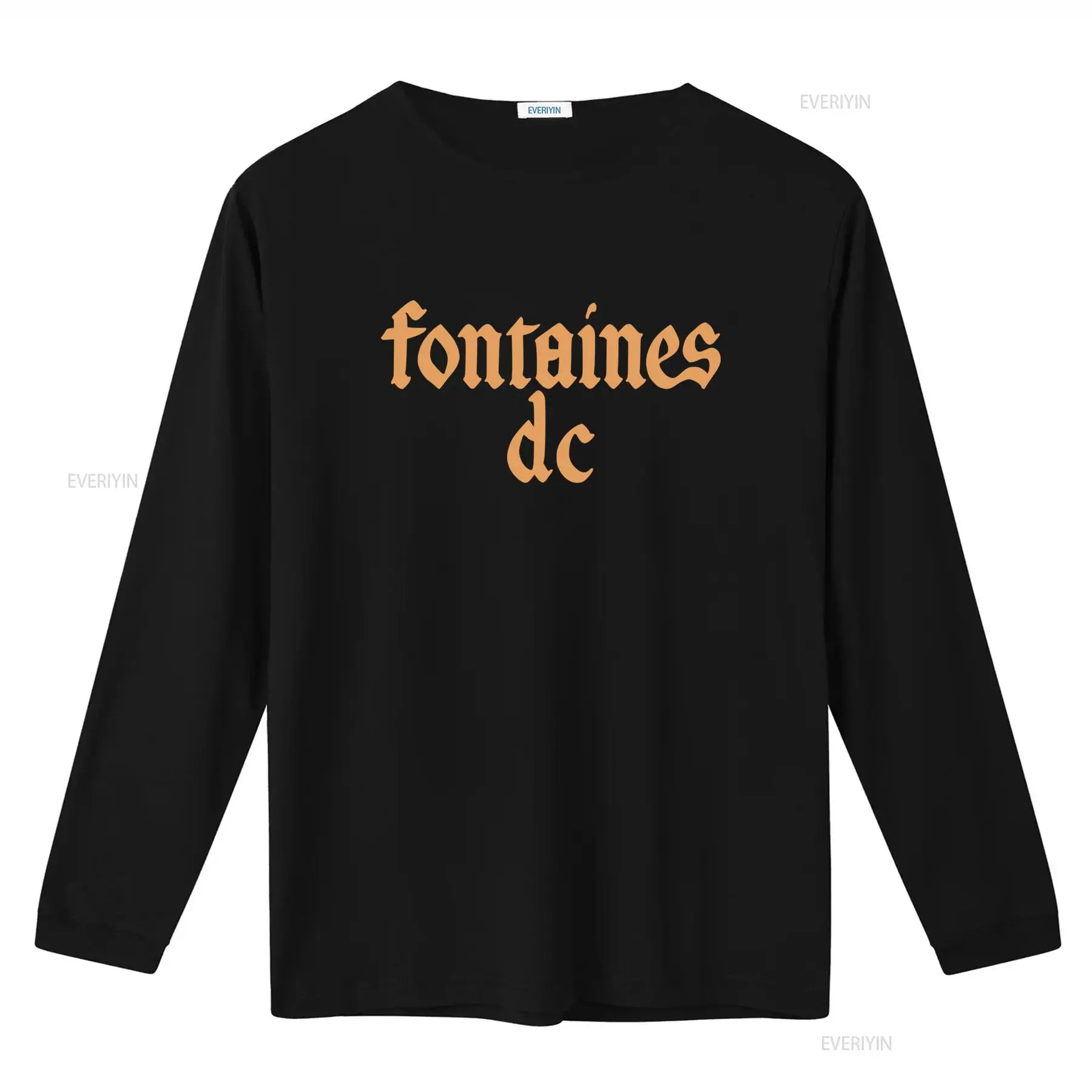 フォンテーヌ D C 'ゴシック ロゴ' ブラック T シャ - Vintage Fashion Jersey のレビューと価格