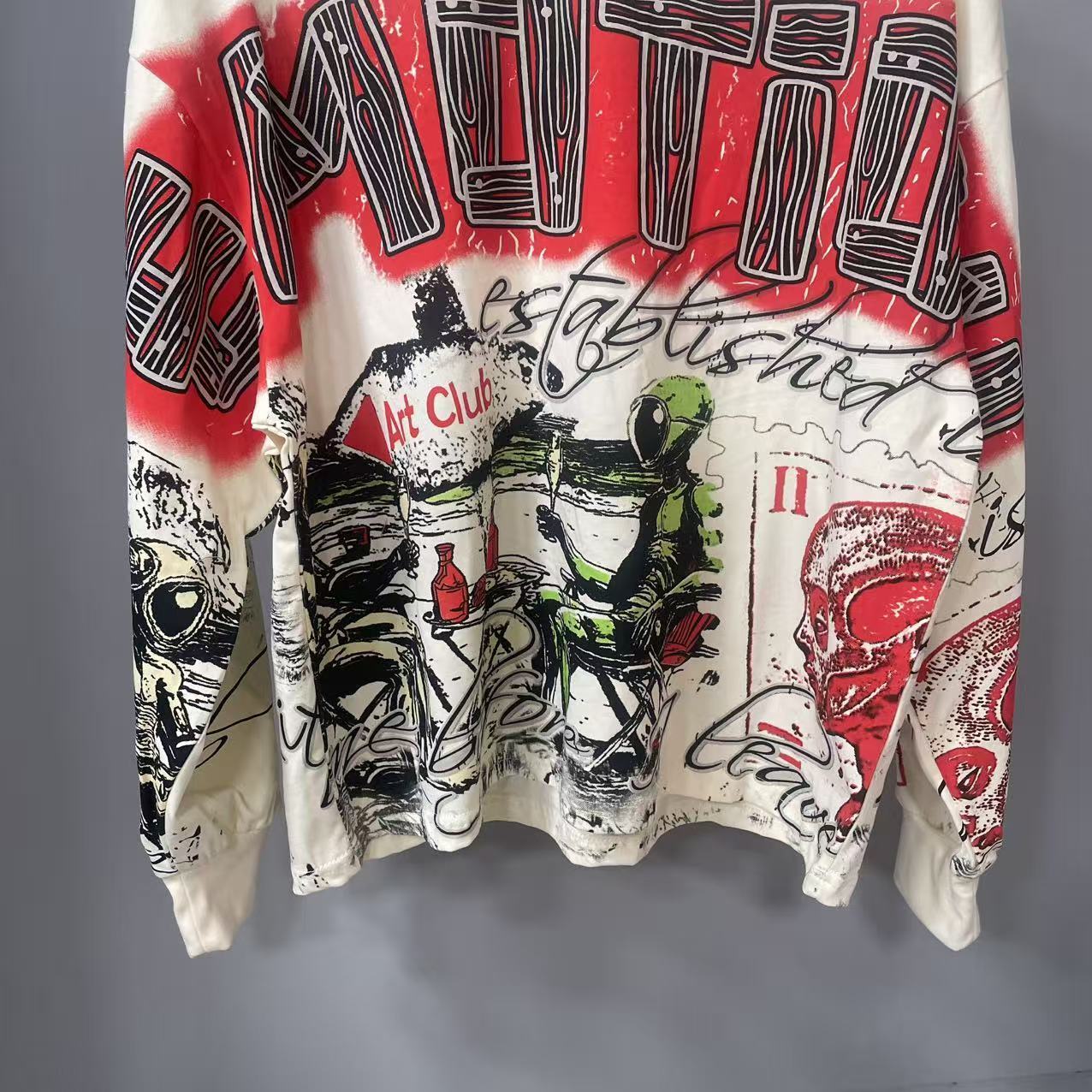 高品質デザイナー MIXED-EMOTION 長袖Tシャツ  - Vintage Fashion T Shirts のレビューと価格