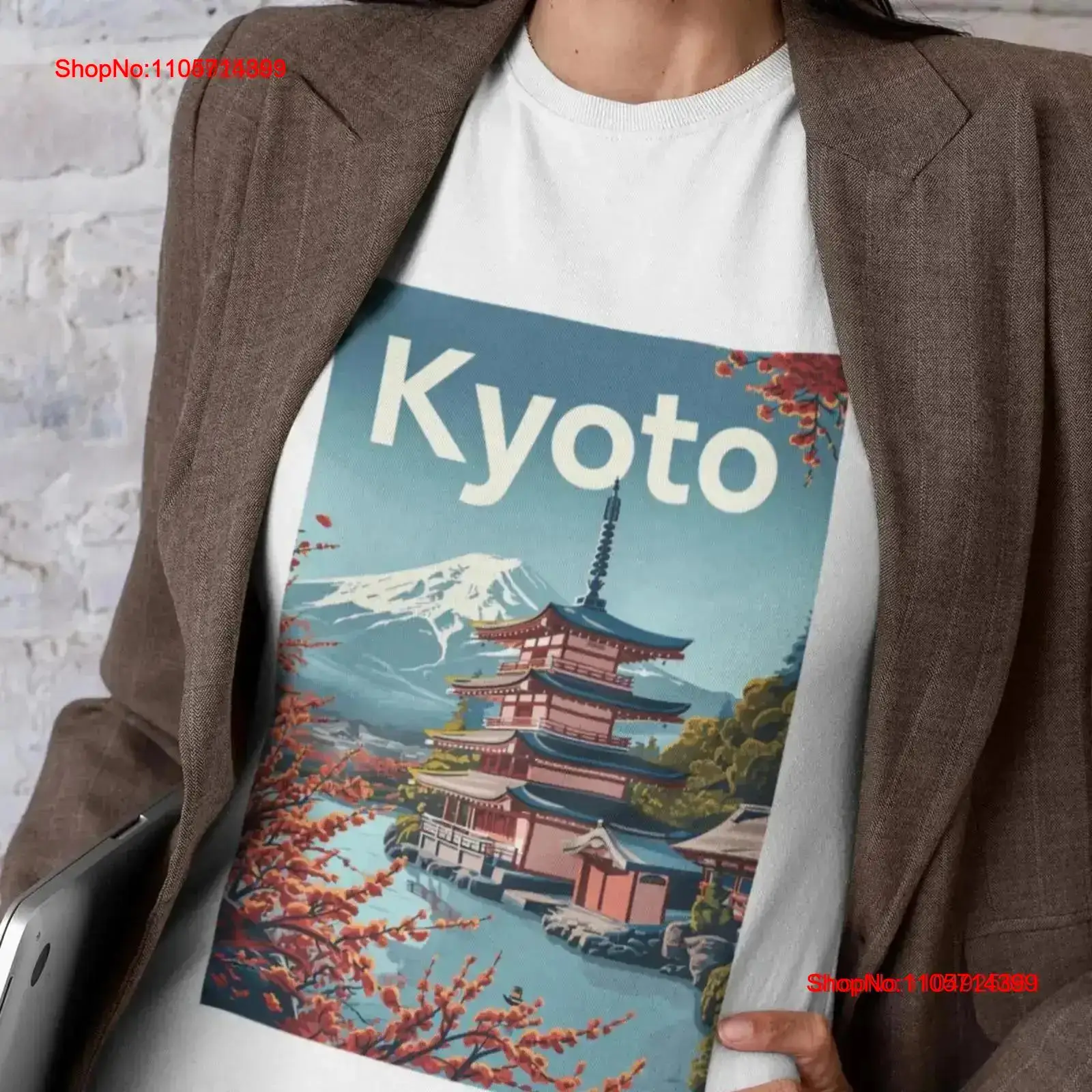 京都 Tシャツ ヴィンテージ トラベルポスター プリント ウ - Vintage Fashion Kyoto のレビューと価格