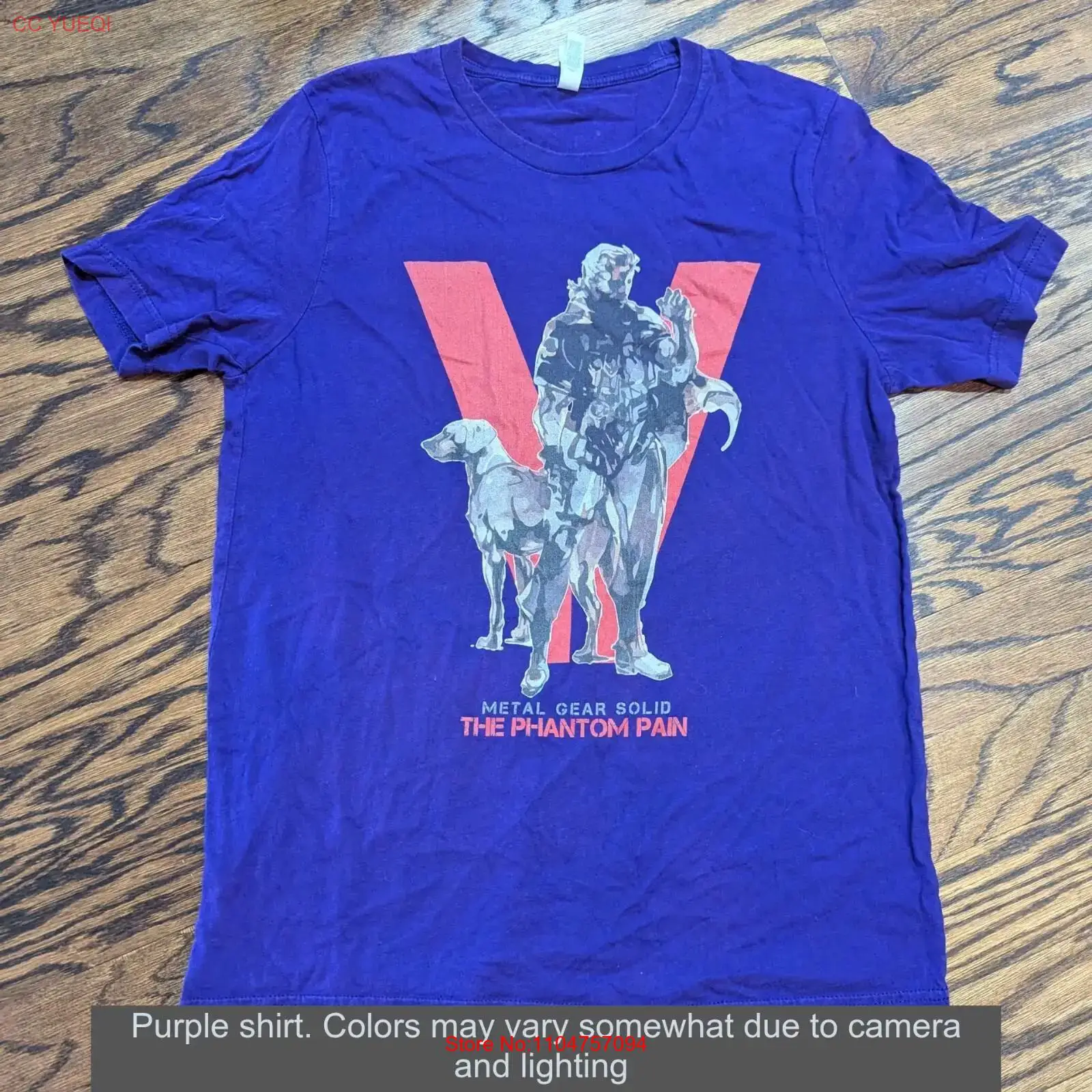 メタルギア ソリッド ザ ファントム ペイン Tシャツ Lサ - Vintage Fashion Video のレビューと価格