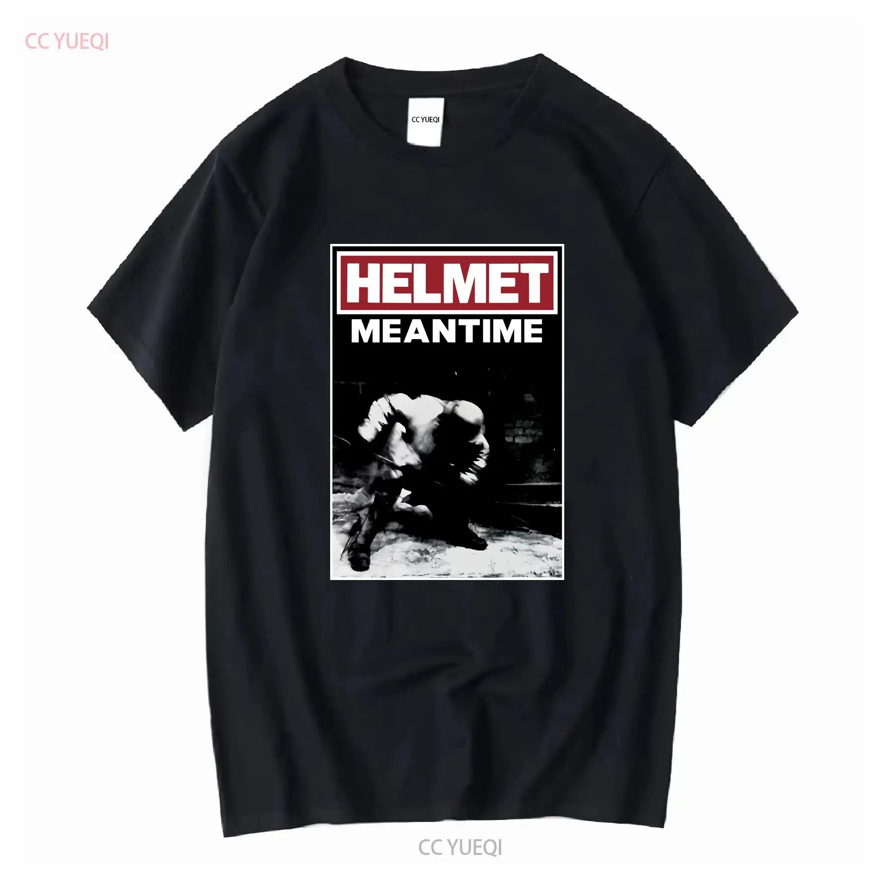 ヘルメット Meantime T シャツロックバンドオルタナ - Vintage Fashion Jersey のレビューと価格