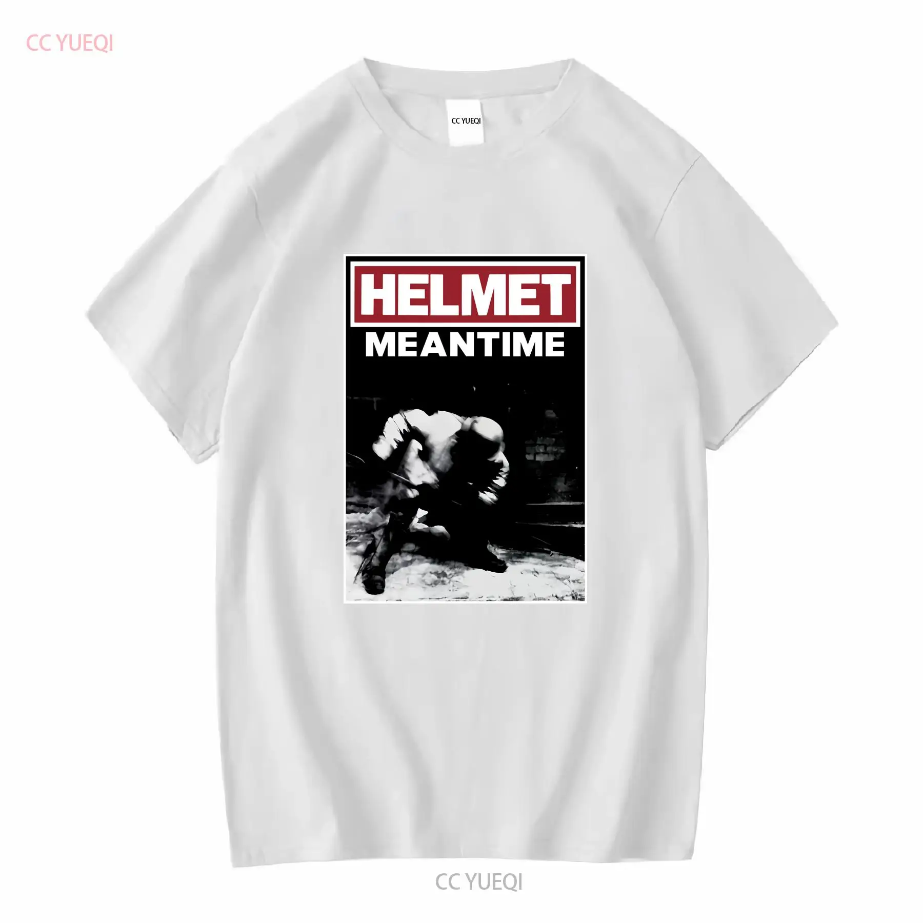 ヘルメット Meantime T シャツロックバンドオルタナ - Vintage Fashion Jersey のレビューと価格