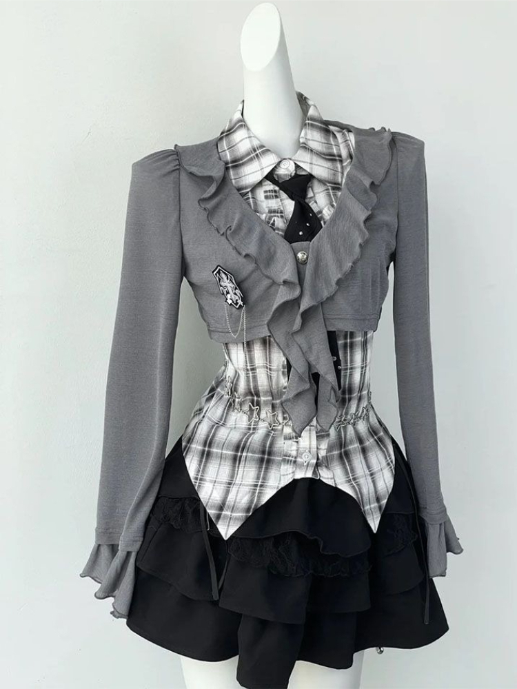 原宿ファッション スリム ゴシック アメリカン ヴィンテージ - Vintage Fashion Retro Outfit のレビューと価格