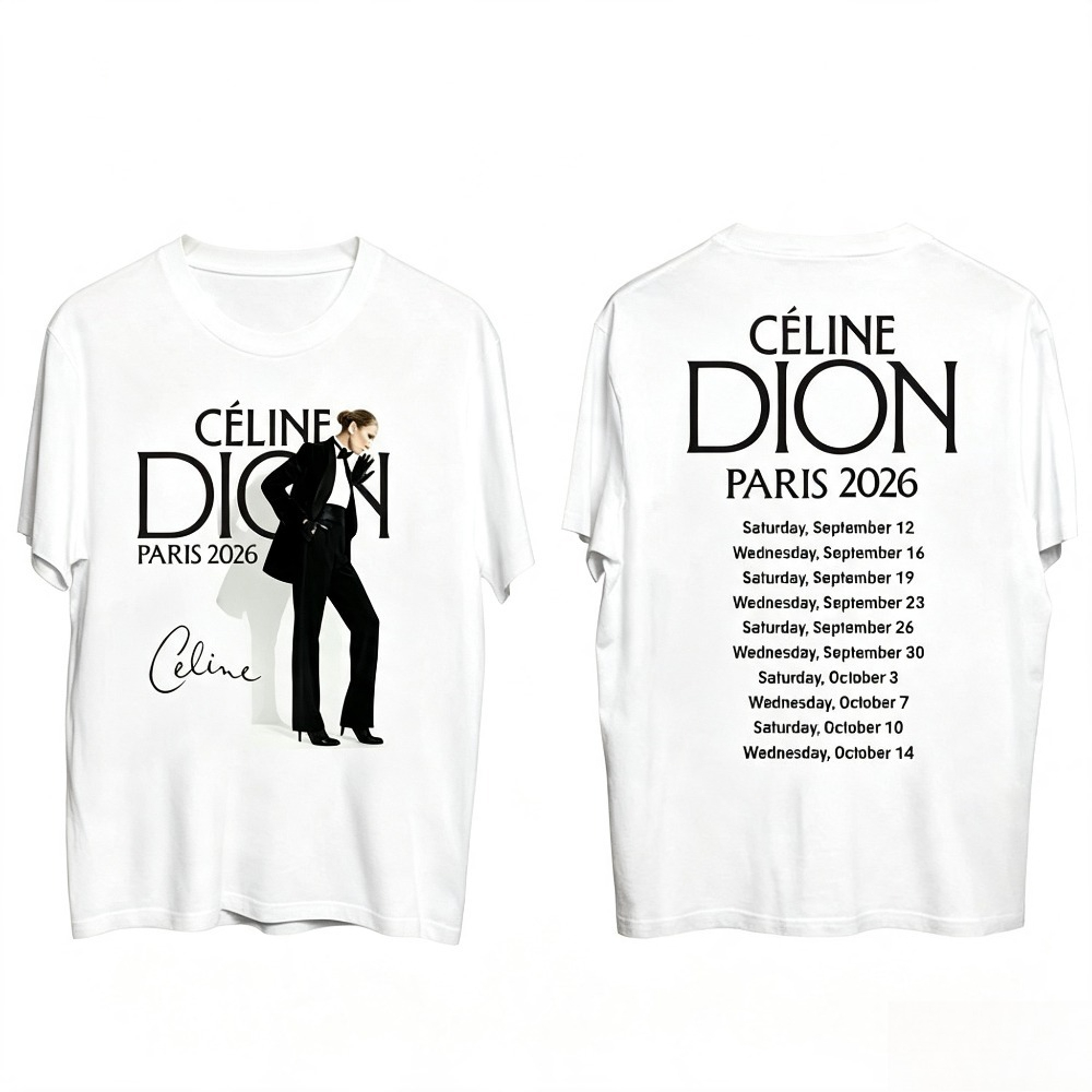 セリーヌ・ディオン パリ2026ツアー Tシャツ ヴィンテー - Vintage Fashion In Paris のレビューと価格