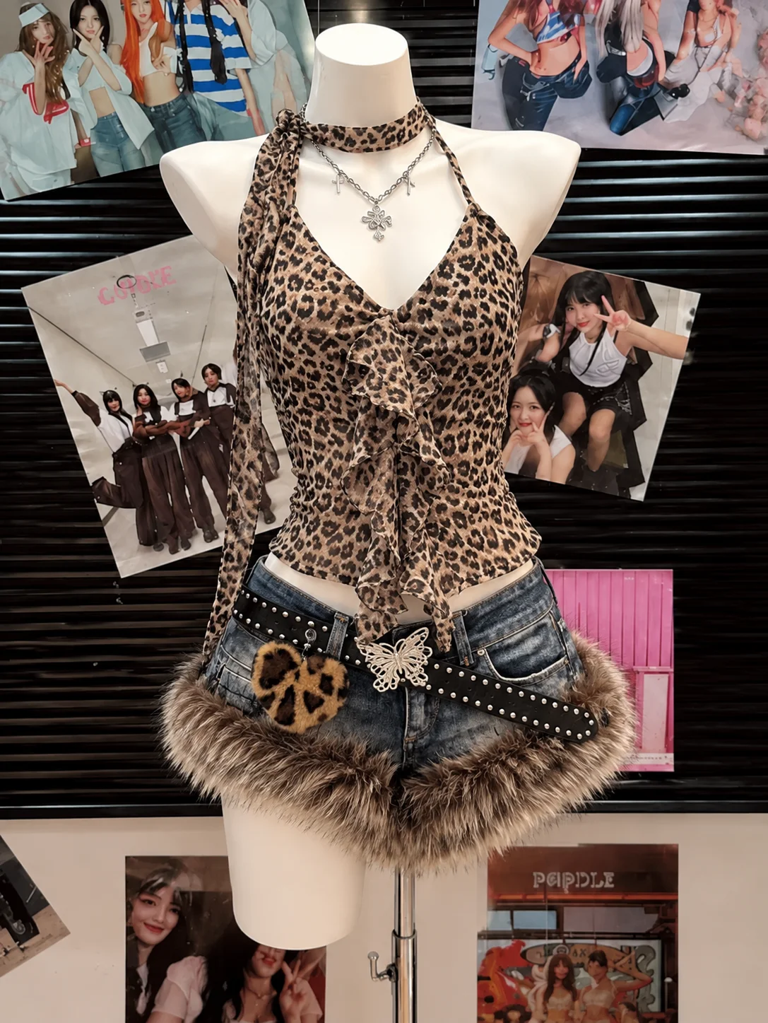 パンク・サブカルチャー風の2点セット。レディース、ヴィンテー - Vintage Fashion Retro Outfit のレビューと価格