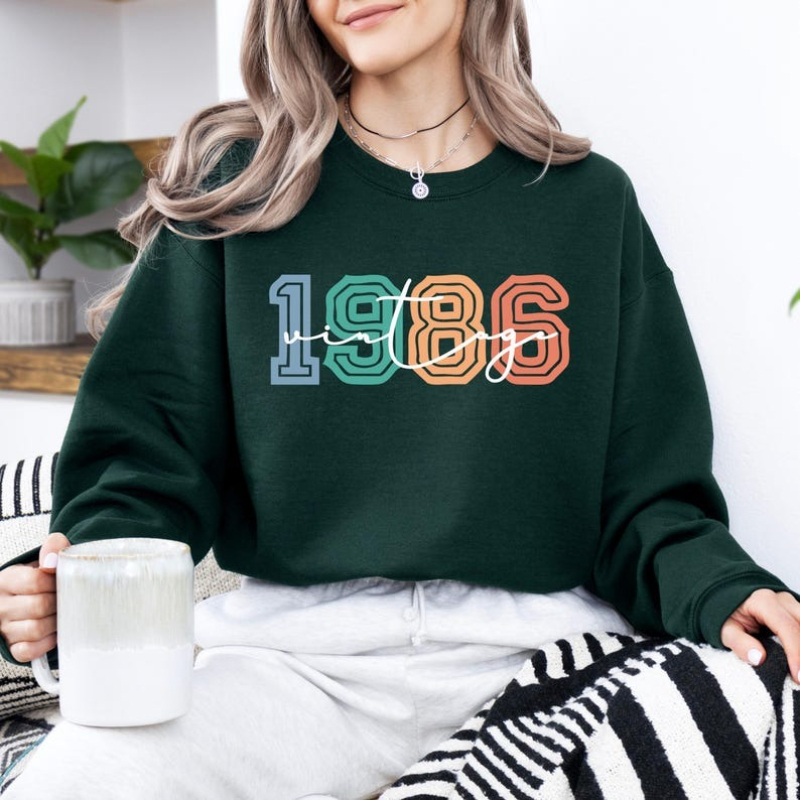 ヴィンテージ 1986 40 歳の誕生日冬ファッションスウェ - Vintage Fashion Retro Outfit のレビューと価格