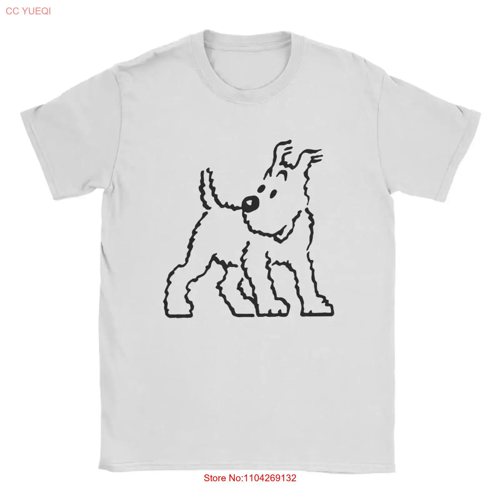 雪の女王キャプテンハドック Tシャツ男性漫画ヴィンテージピュ - Vintage Fashion Jersey のレビューと価格