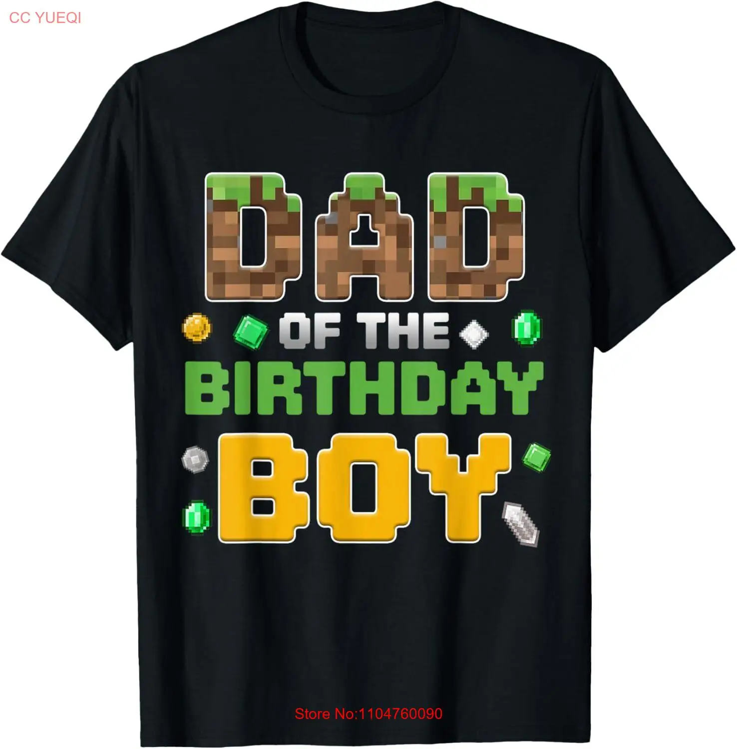 誕生日の男の子の父親ビデオゲーマーピクセルパーティー T シ - Vintage Fashion Video のレビューと価格